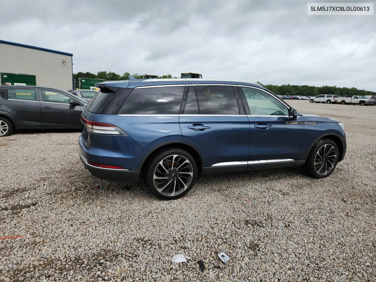 2020 Lincoln Aviator Reserve VIN: 5LM5J7XC8LGL00613 Lot: 57943306