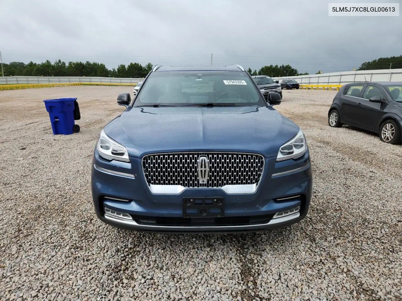 2020 Lincoln Aviator Reserve VIN: 5LM5J7XC8LGL00613 Lot: 57943306