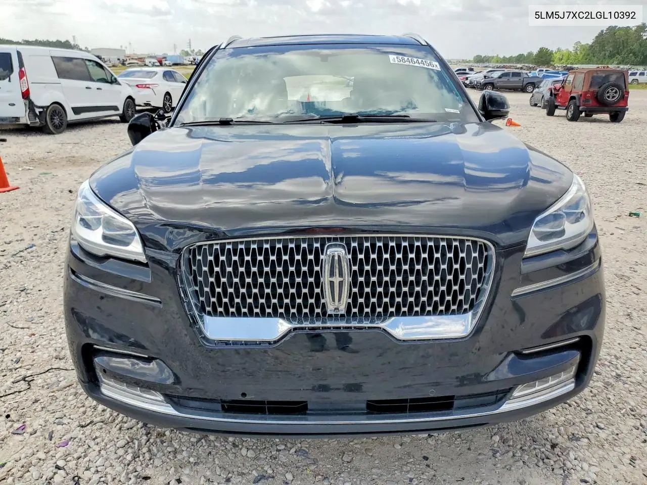 2020 Lincoln Aviator Reserve VIN: 5LM5J7XC2LGL10392 Lot: 58464456