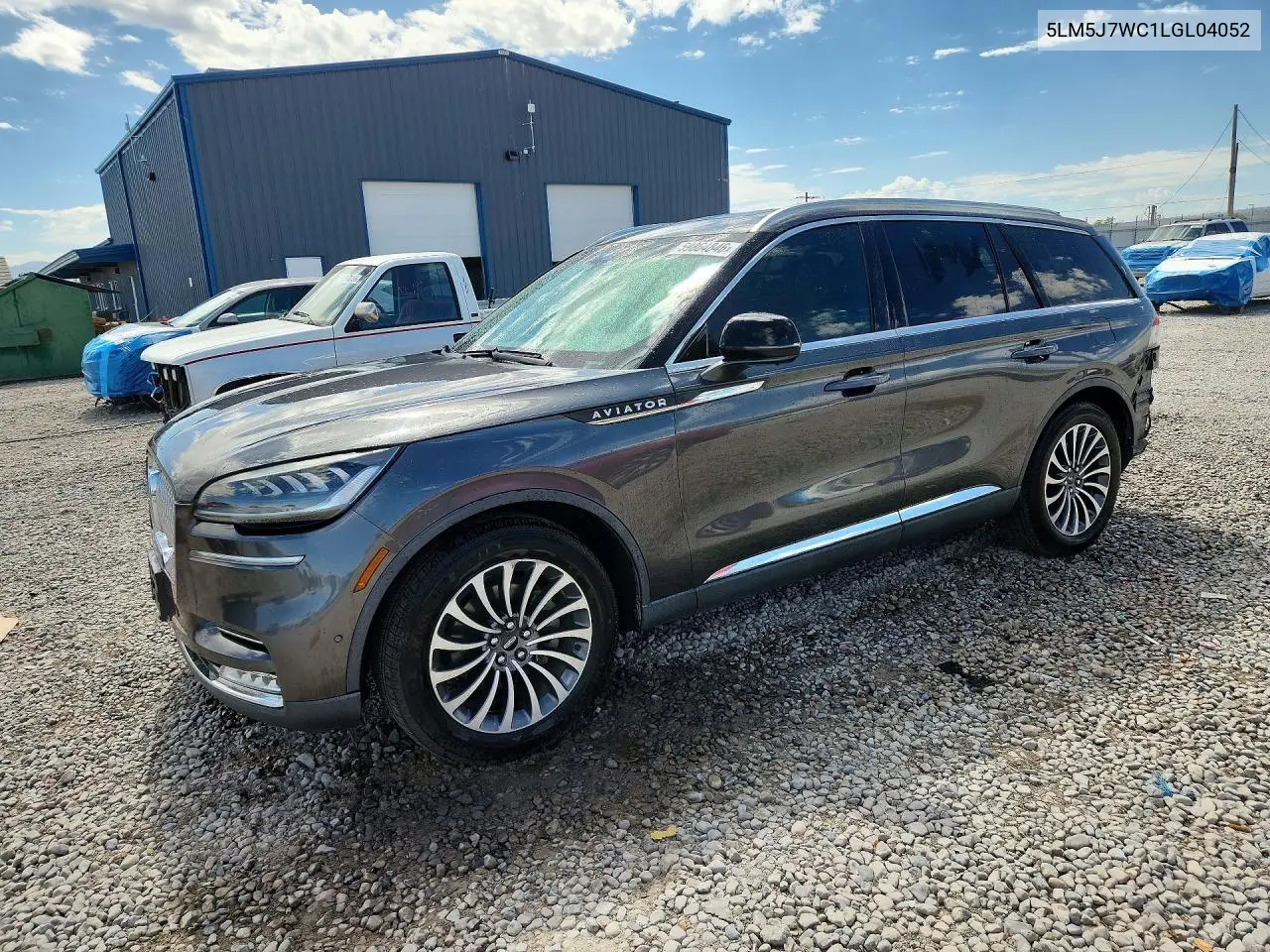 2020 Lincoln Aviator Reserve VIN: 5LM5J7WC1LGL04052 Lot: 59864846
