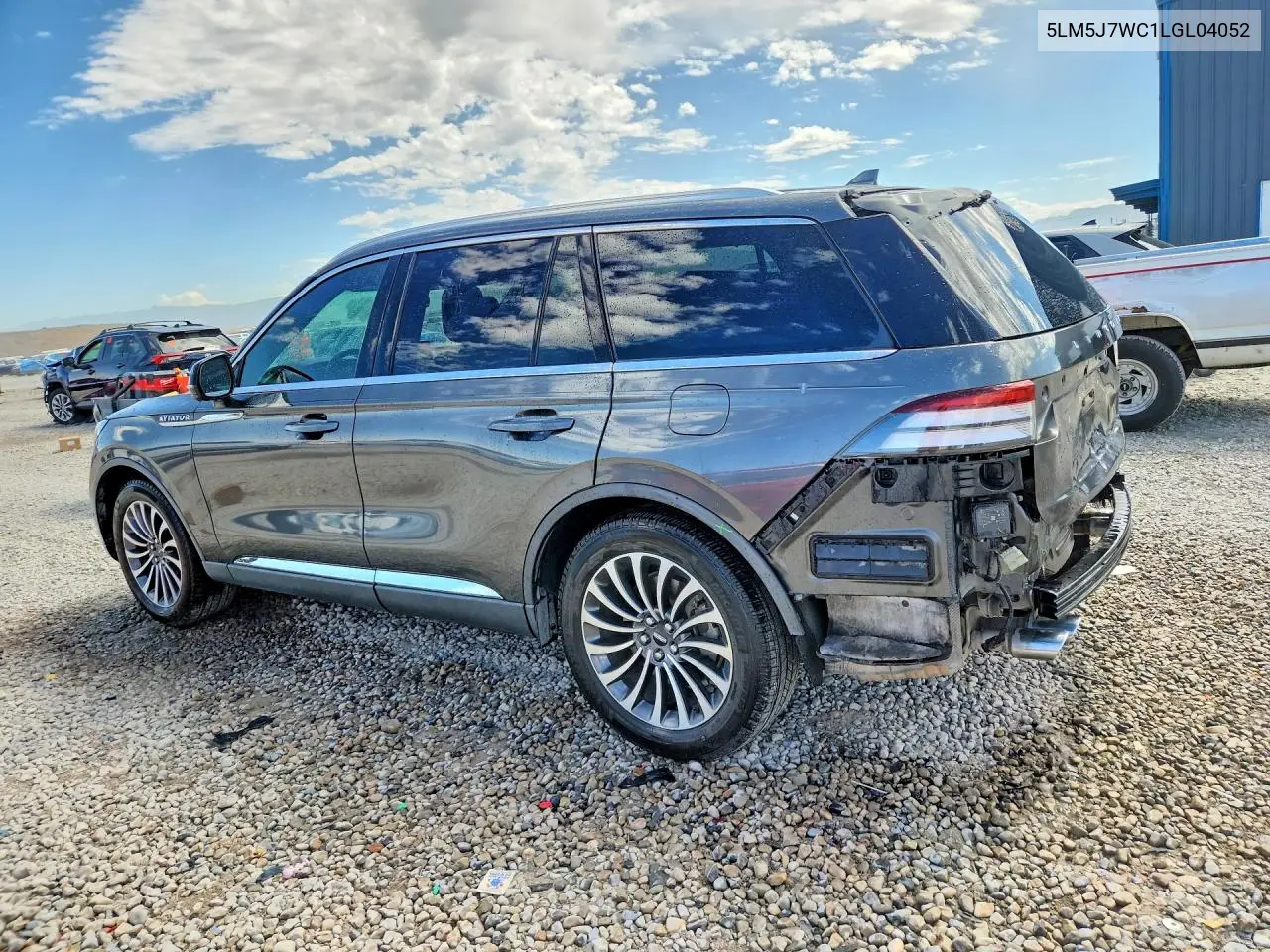 2020 Lincoln Aviator Reserve VIN: 5LM5J7WC1LGL04052 Lot: 59864846