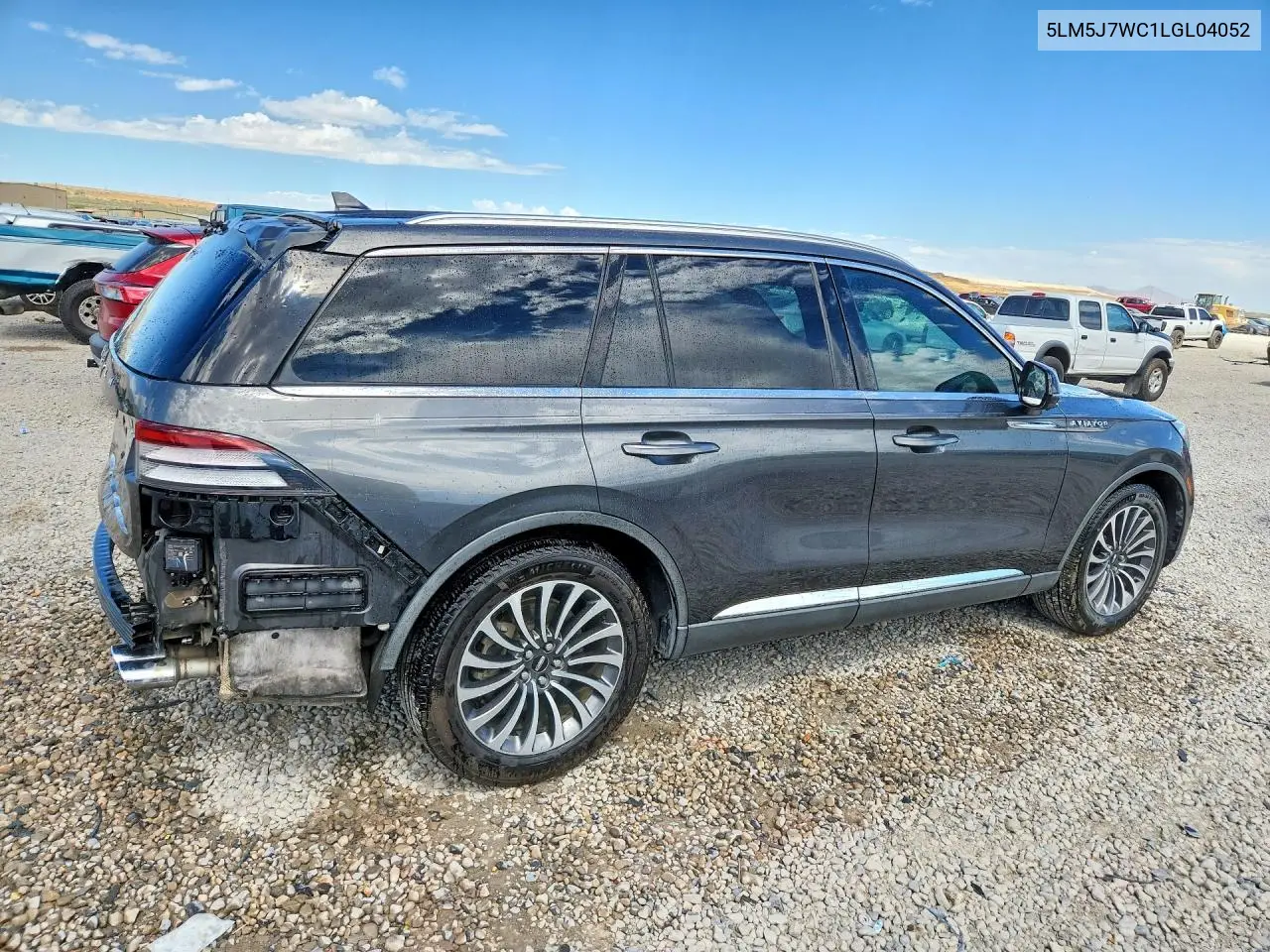 2020 Lincoln Aviator Reserve VIN: 5LM5J7WC1LGL04052 Lot: 59864846