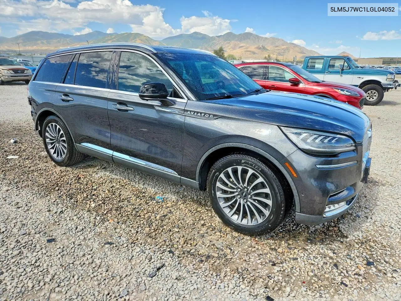2020 Lincoln Aviator Reserve VIN: 5LM5J7WC1LGL04052 Lot: 59864846