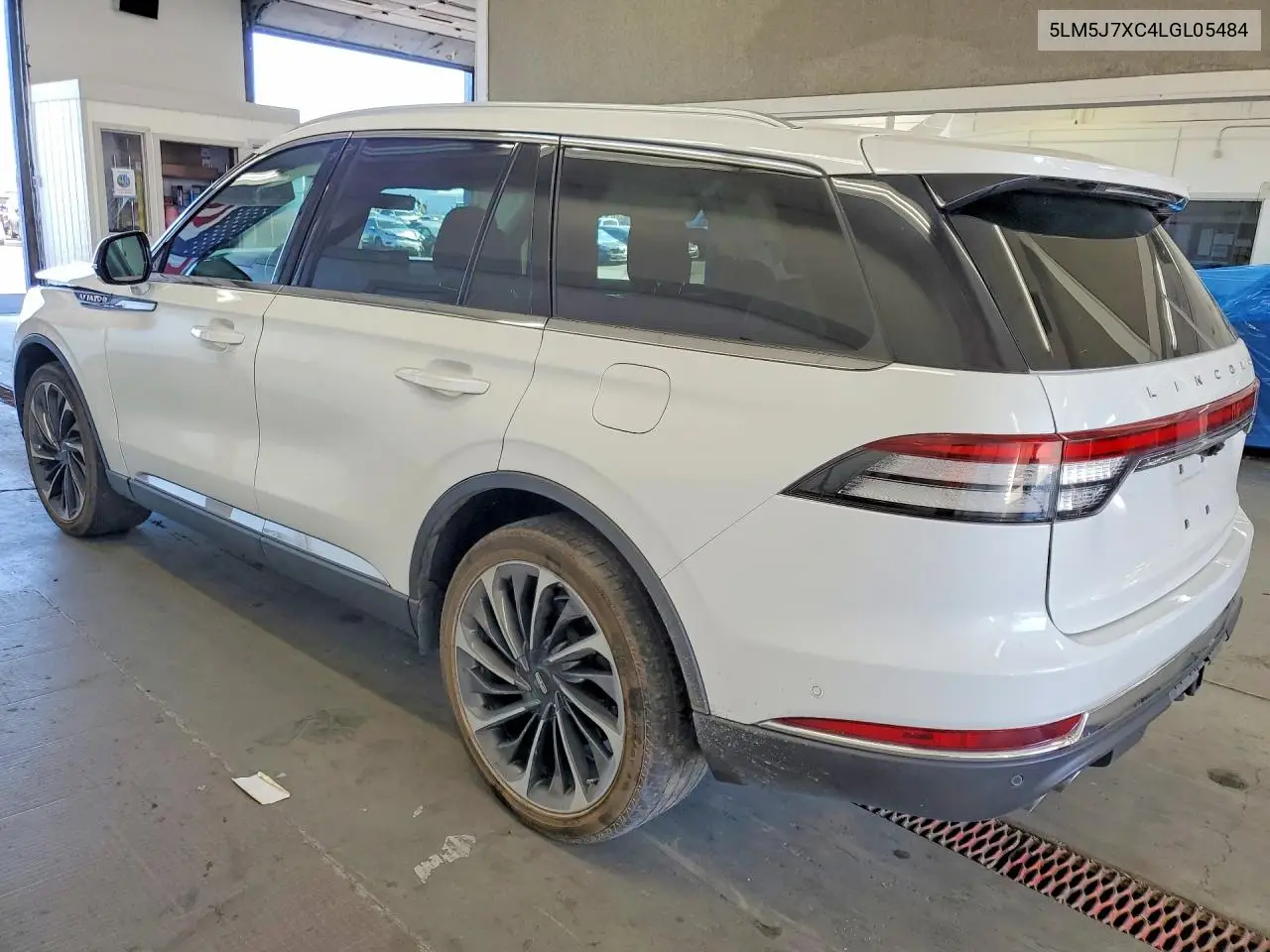 2020 Lincoln Aviator Reserve VIN: 5LM5J7XC4LGL05484 Lot: 60613596