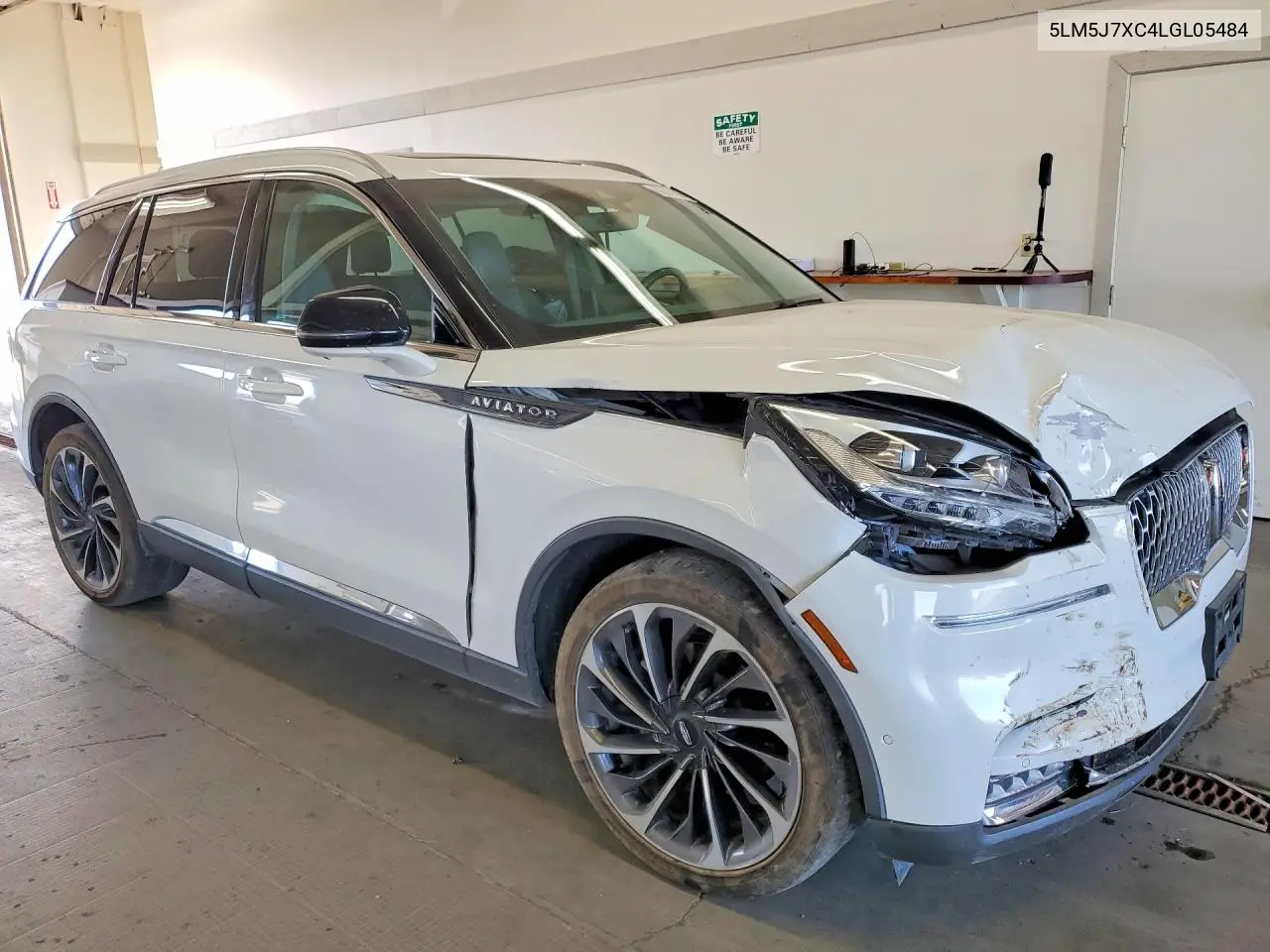 2020 Lincoln Aviator Reserve VIN: 5LM5J7XC4LGL05484 Lot: 60613596