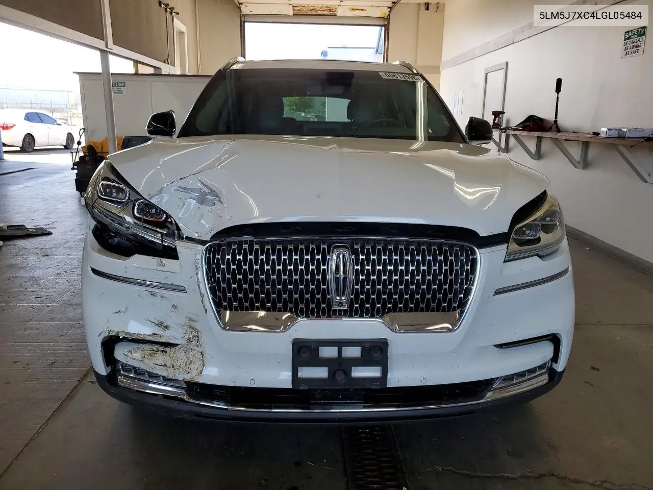 2020 Lincoln Aviator Reserve VIN: 5LM5J7XC4LGL05484 Lot: 60613596