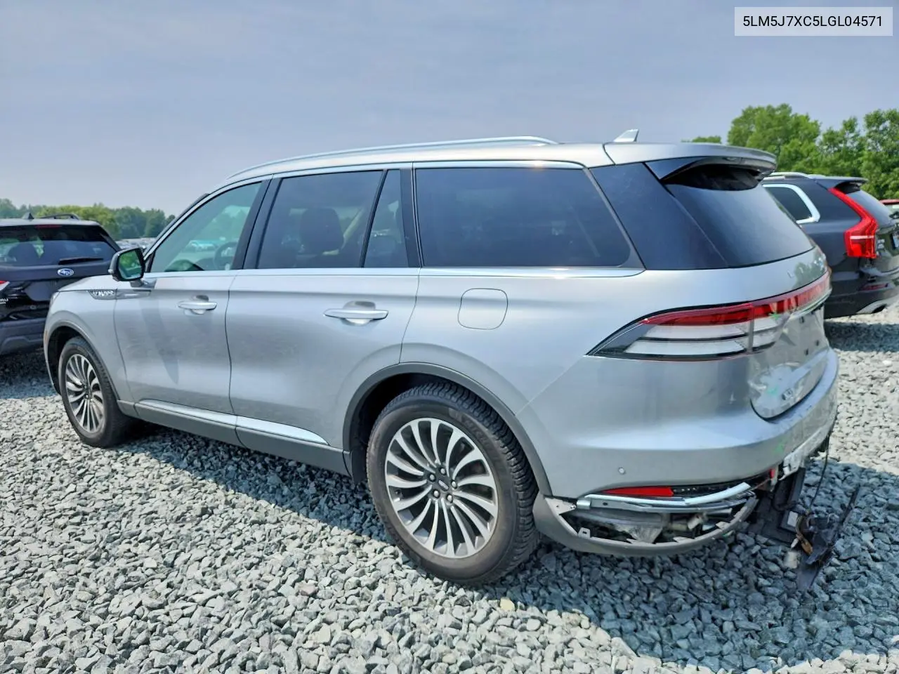 2020 Lincoln Aviator Reserve VIN: 5LM5J7XC5LGL04571 Lot: 60926656
