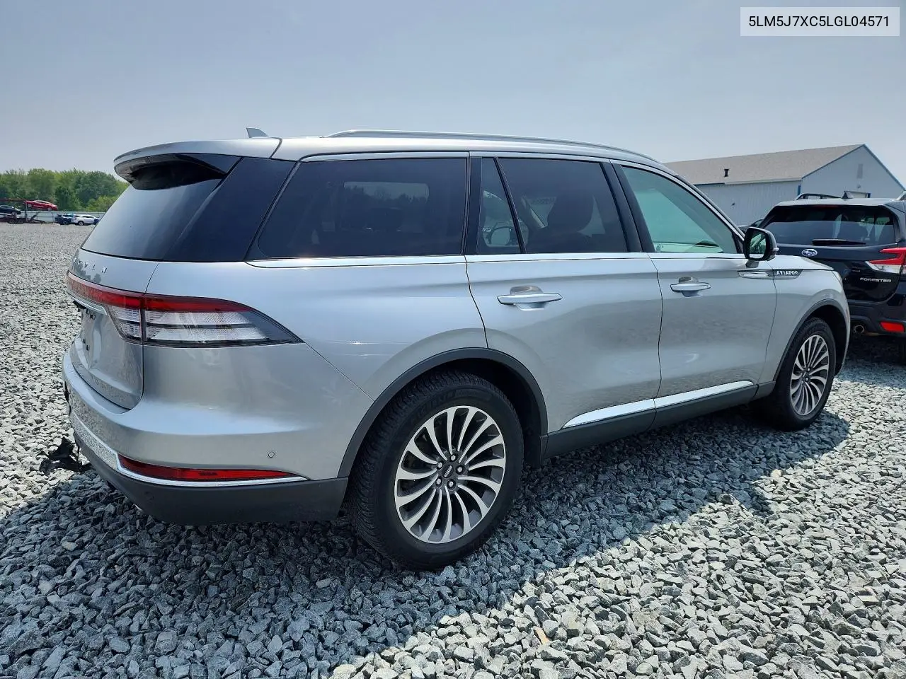 2020 Lincoln Aviator Reserve VIN: 5LM5J7XC5LGL04571 Lot: 60926656