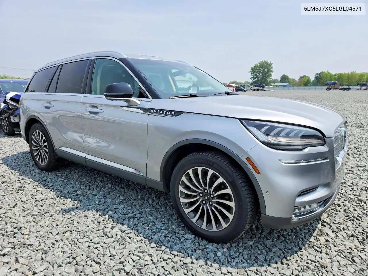 2020 Lincoln Aviator Reserve VIN: 5LM5J7XC5LGL04571 Lot: 60926656