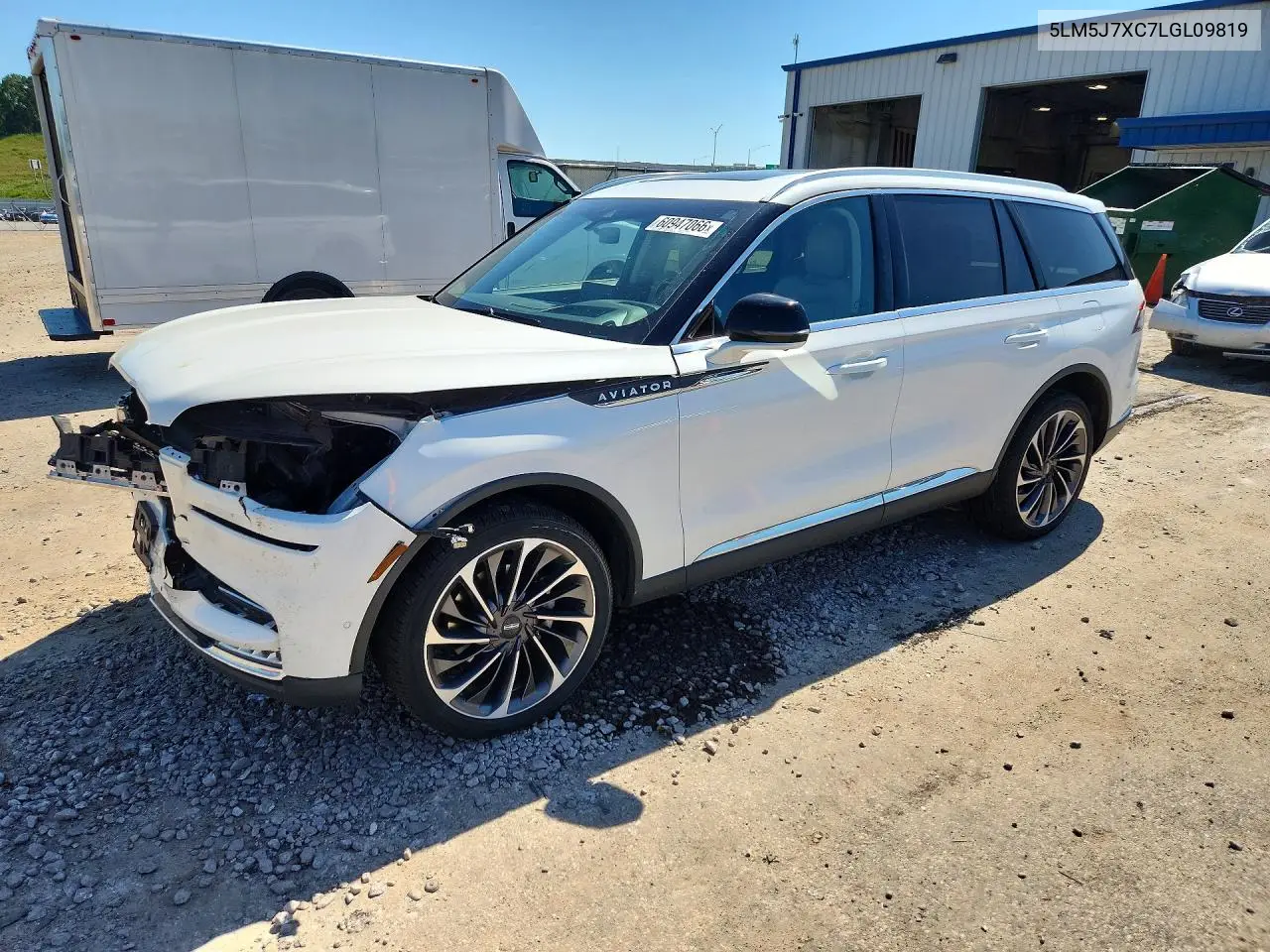2020 Lincoln Aviator Reserve VIN: 5LM5J7XC7LGL09819 Lot: 60947066