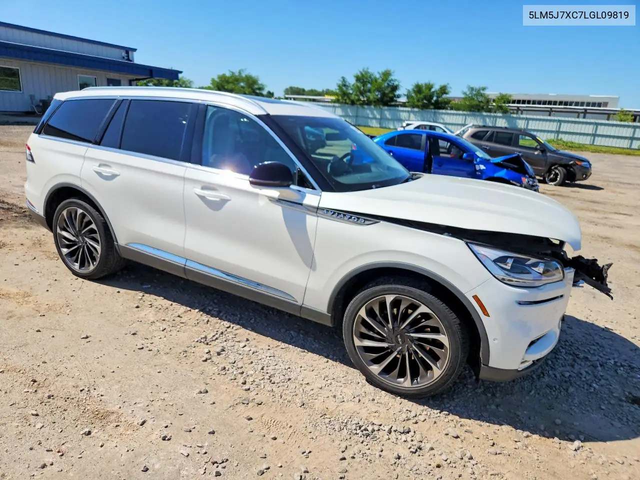 2020 Lincoln Aviator Reserve VIN: 5LM5J7XC7LGL09819 Lot: 60947066