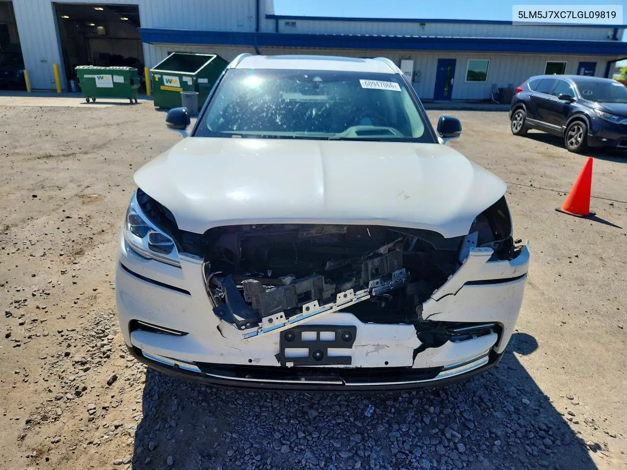 2020 Lincoln Aviator Reserve VIN: 5LM5J7XC7LGL09819 Lot: 60947066