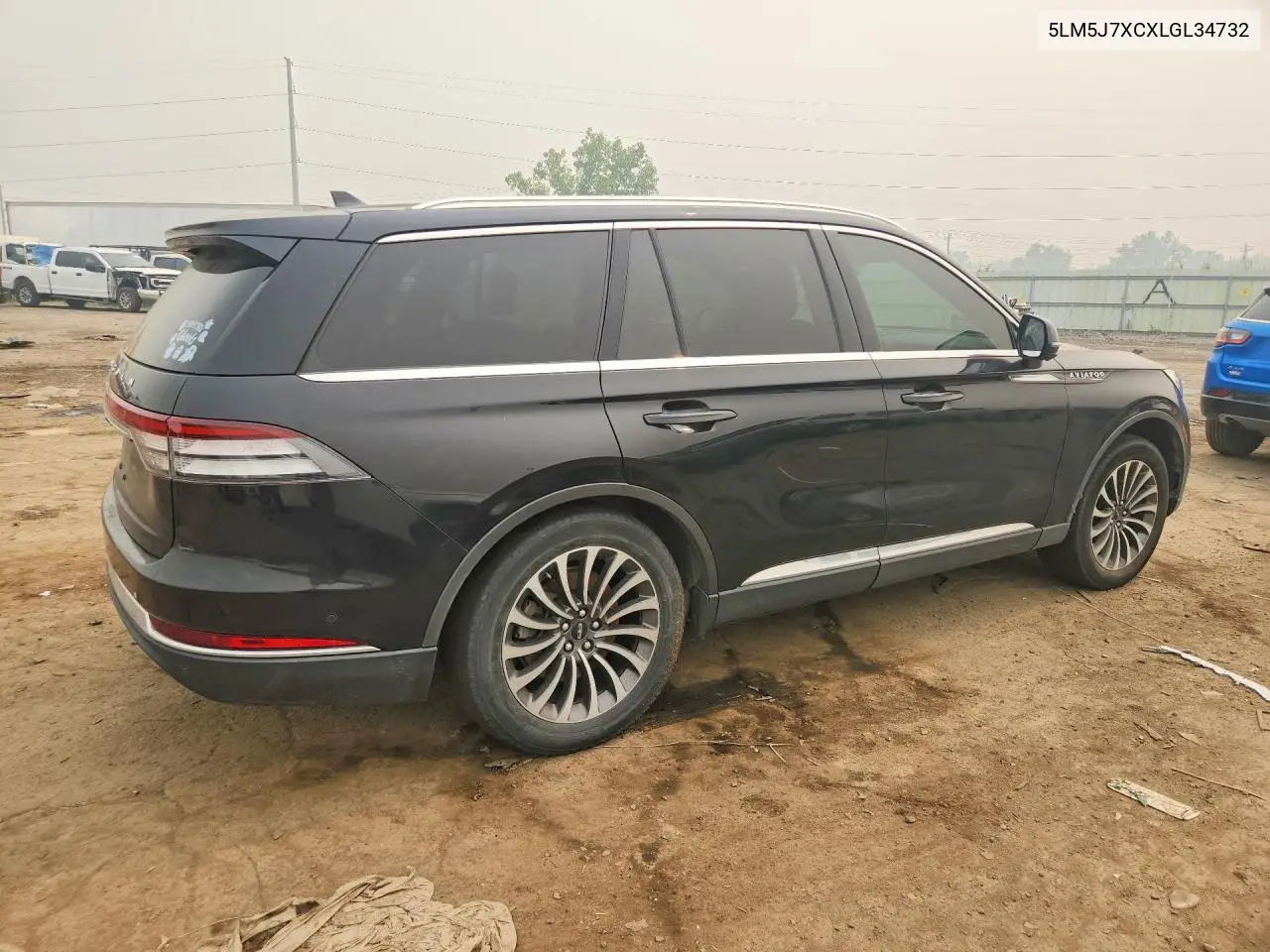 2020 Lincoln Aviator Reserve VIN: 5LM5J7XCXLGL34732 Lot: 61597906