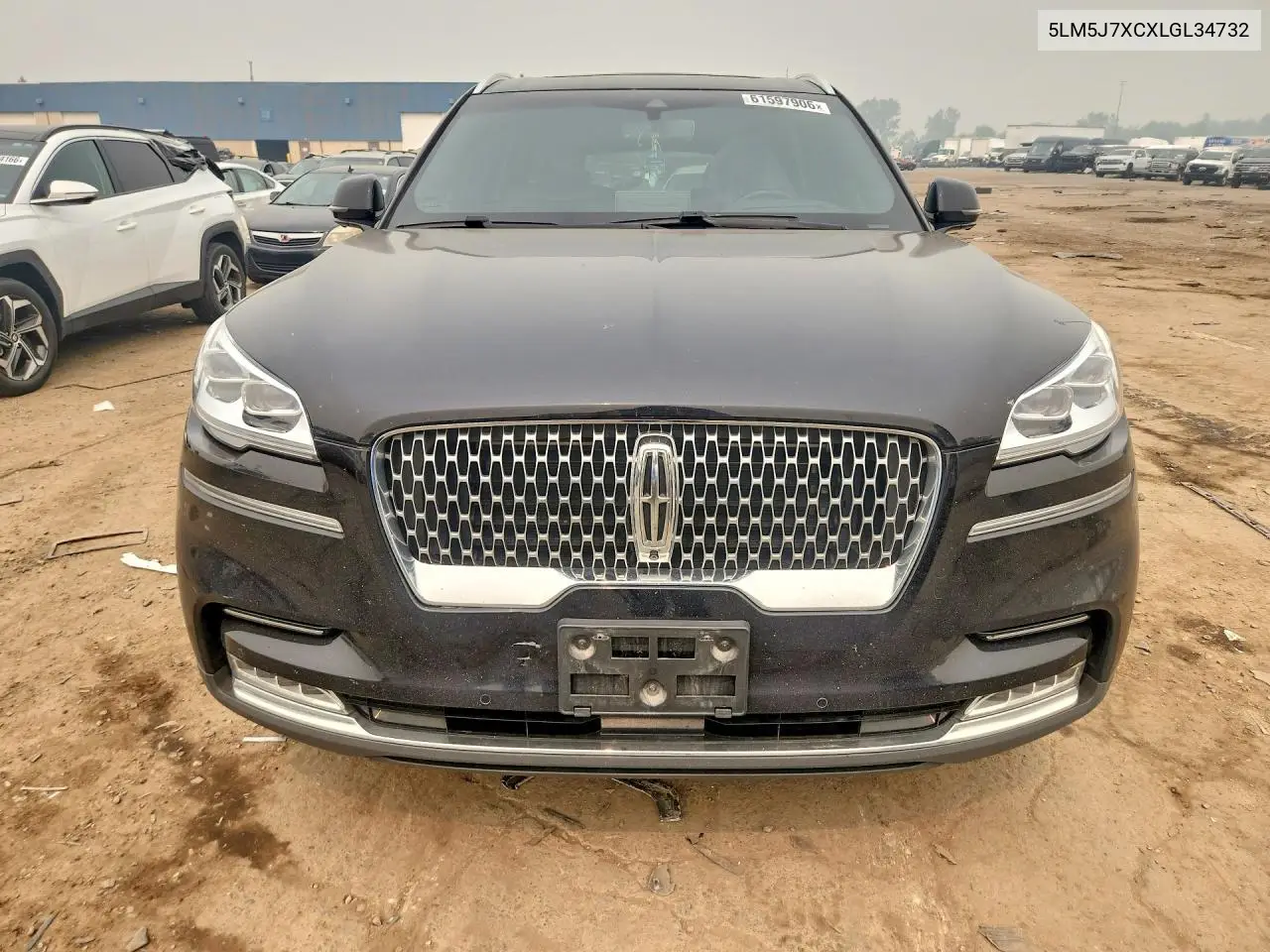 2020 Lincoln Aviator Reserve VIN: 5LM5J7XCXLGL34732 Lot: 61597906