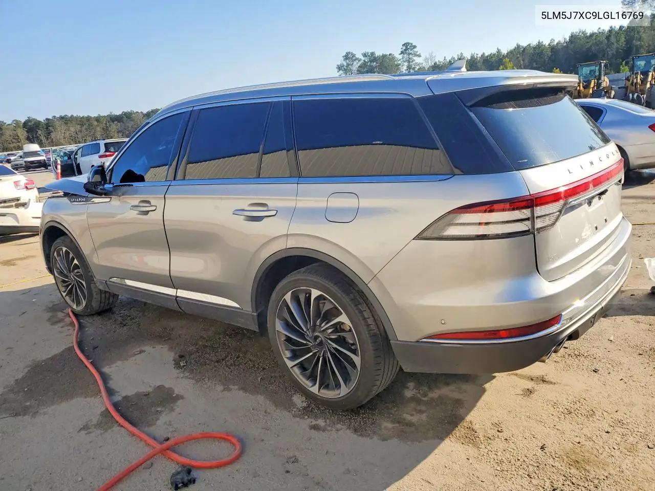 2020 Lincoln Aviator Reserve VIN: 5LM5J7XC9LGL16769 Lot: 76351605