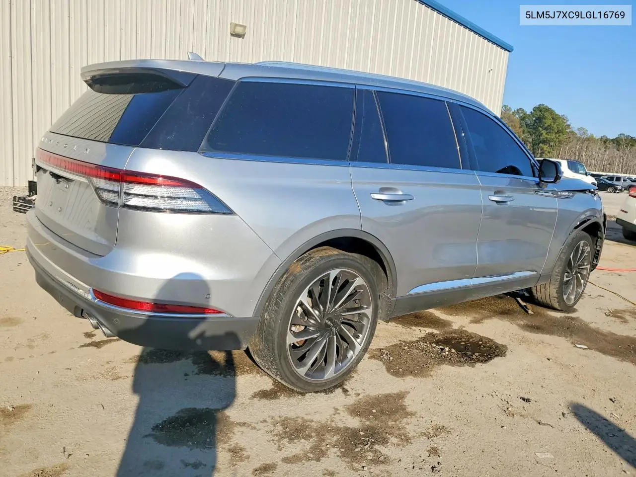 2020 Lincoln Aviator Reserve VIN: 5LM5J7XC9LGL16769 Lot: 76351605