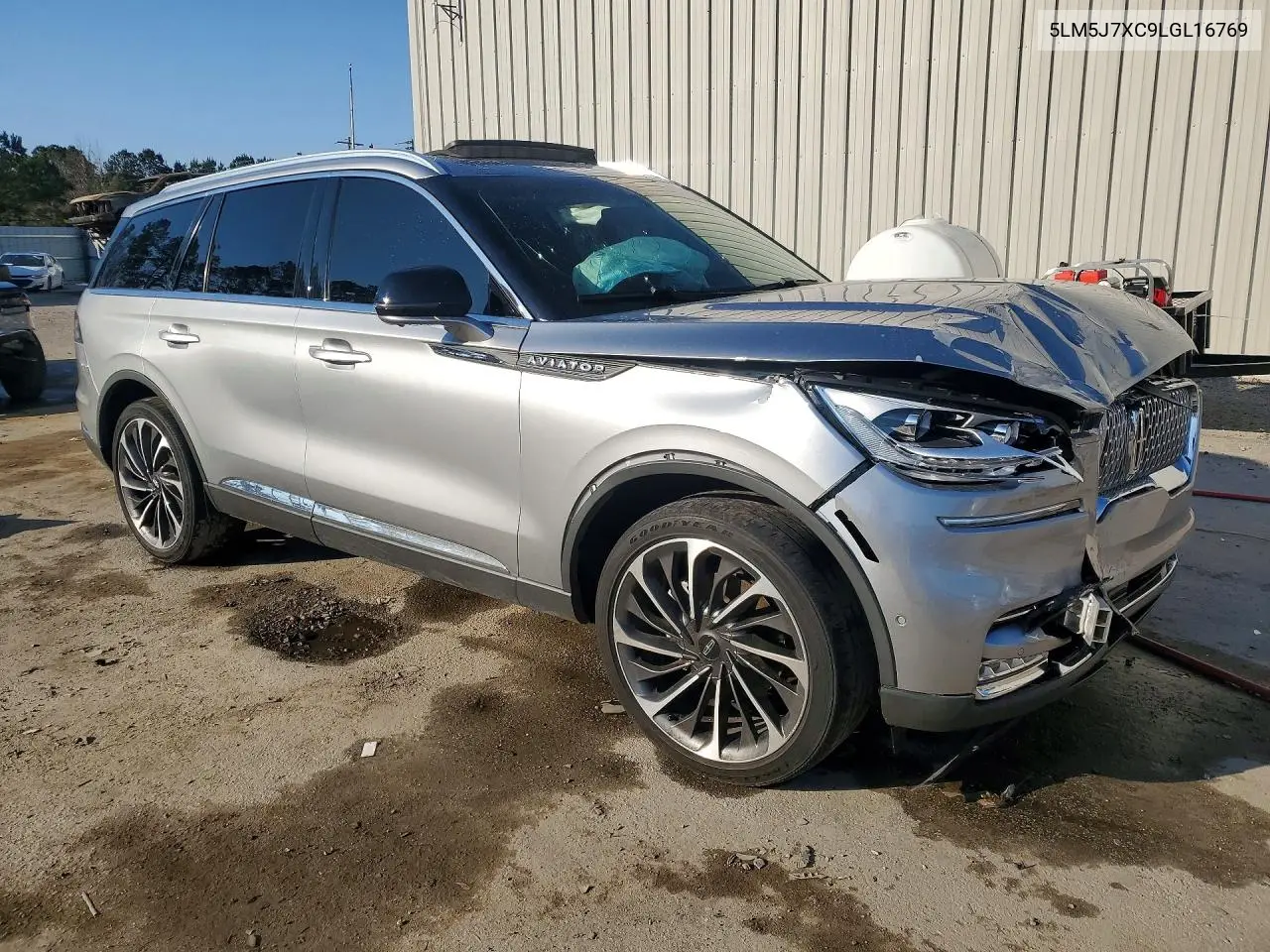 2020 Lincoln Aviator Reserve VIN: 5LM5J7XC9LGL16769 Lot: 76351605