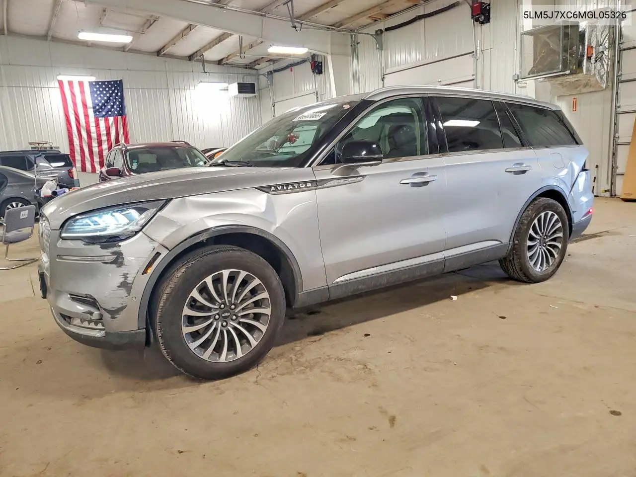 2021 Lincoln Aviator Reserve VIN: 5LM5J7XC6MGL05326 Lot: 46940066