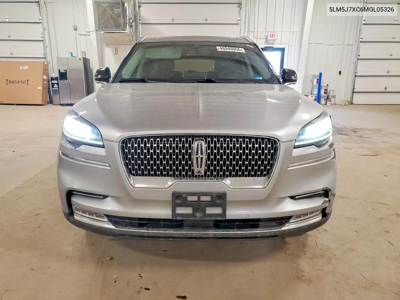 2021 Lincoln Aviator Reserve VIN: 5LM5J7XC6MGL05326 Lot: 46940066