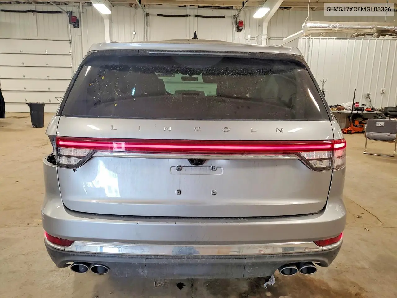 2021 Lincoln Aviator Reserve VIN: 5LM5J7XC6MGL05326 Lot: 46940066