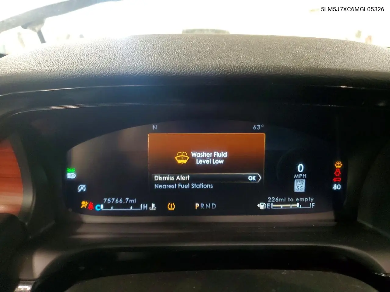 2021 Lincoln Aviator Reserve VIN: 5LM5J7XC6MGL05326 Lot: 46940066