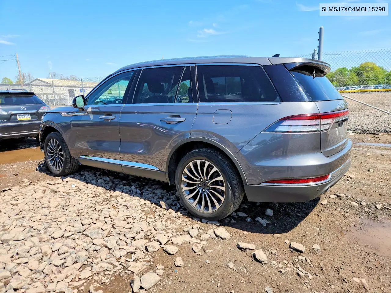 2021 Lincoln Aviator Reserve VIN: 5LM5J7XC4MGL15790 Lot: 52134976