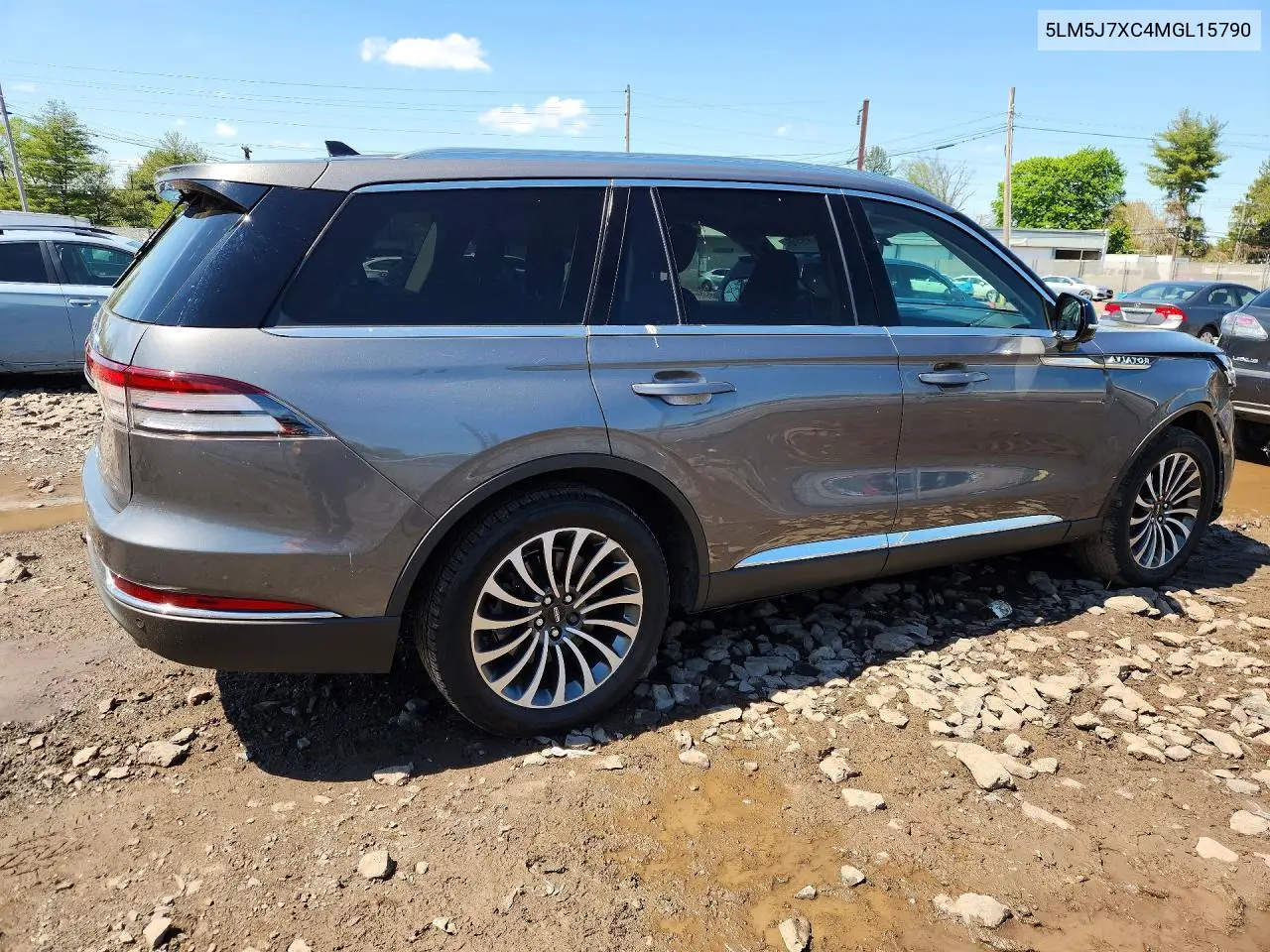 2021 Lincoln Aviator Reserve VIN: 5LM5J7XC4MGL15790 Lot: 52134976