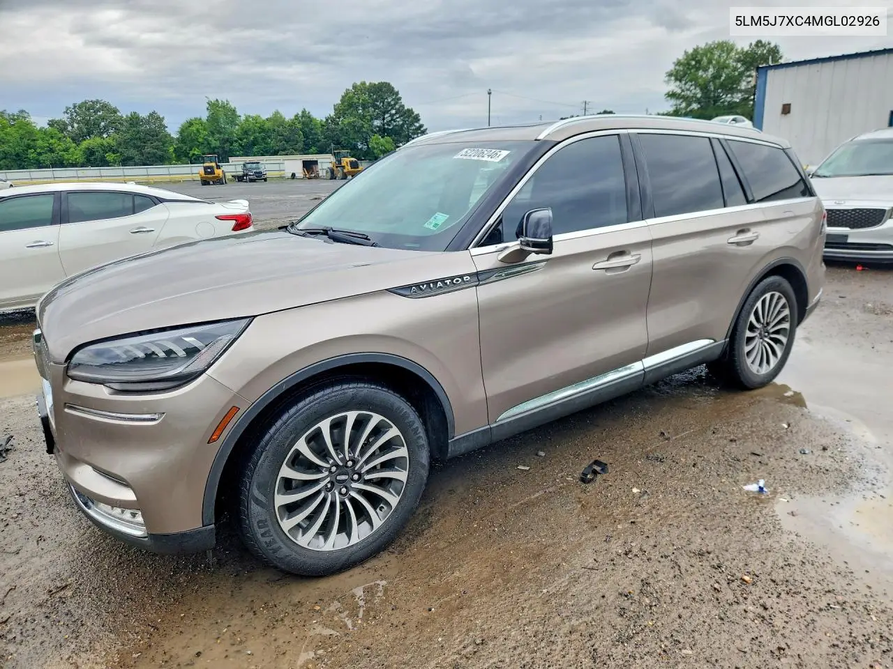 2021 Lincoln Aviator Reserve VIN: 5LM5J7XC4MGL02926 Lot: 52206246