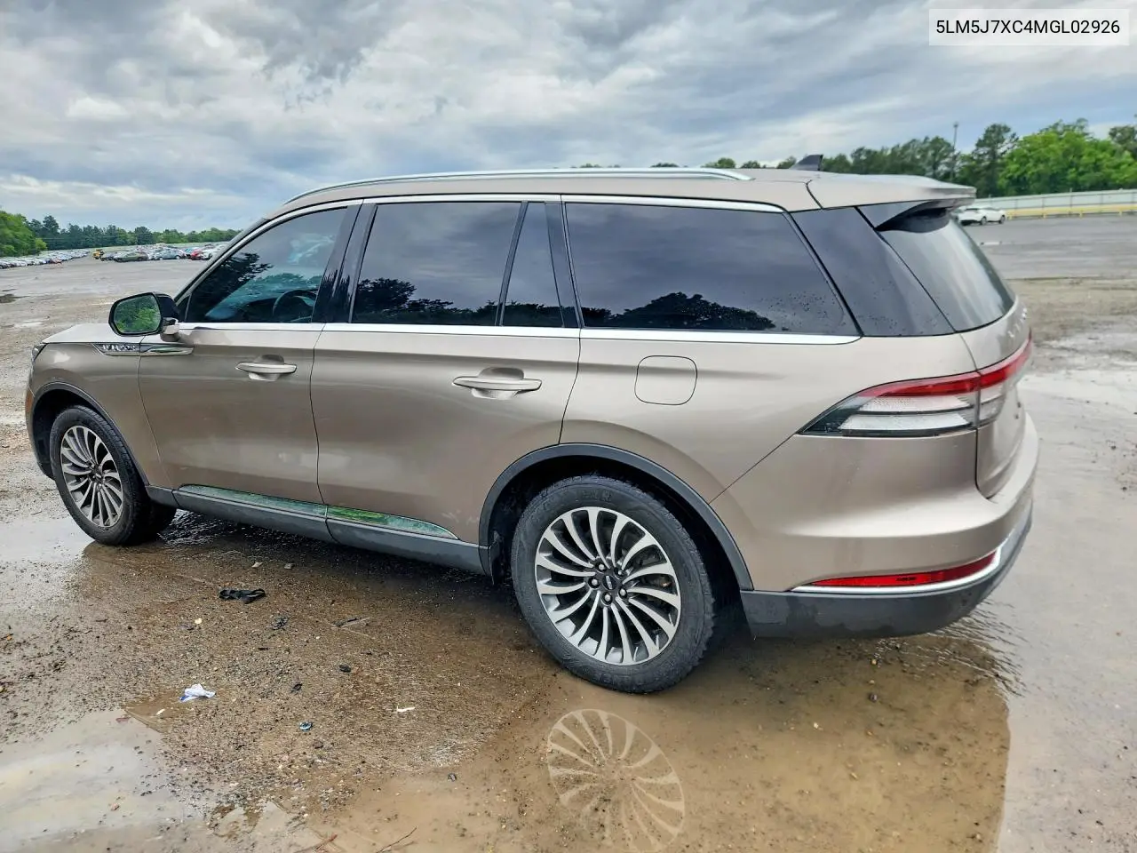 2021 Lincoln Aviator Reserve VIN: 5LM5J7XC4MGL02926 Lot: 52206246