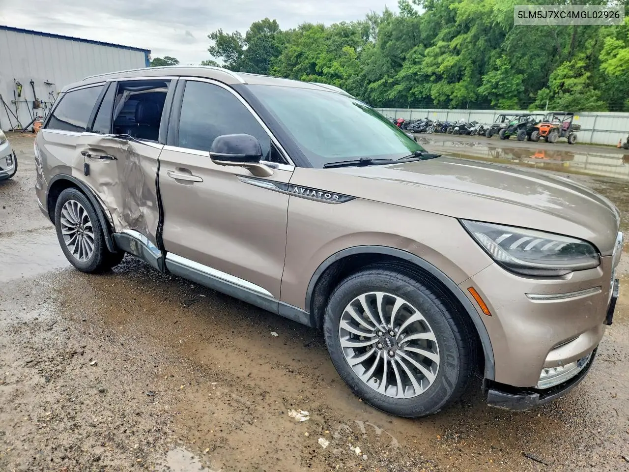 2021 Lincoln Aviator Reserve VIN: 5LM5J7XC4MGL02926 Lot: 52206246
