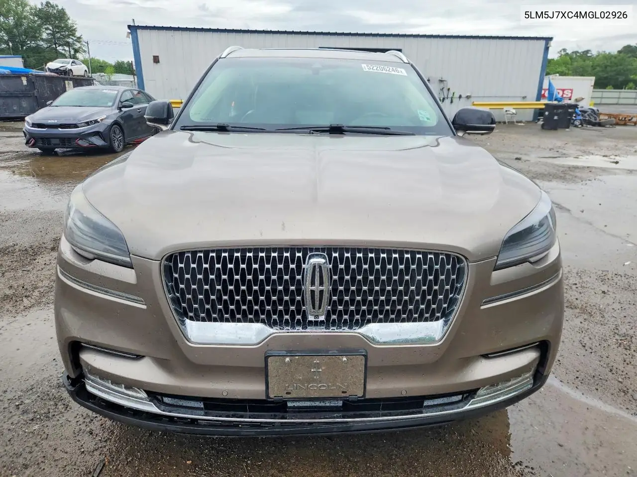 2021 Lincoln Aviator Reserve VIN: 5LM5J7XC4MGL02926 Lot: 52206246