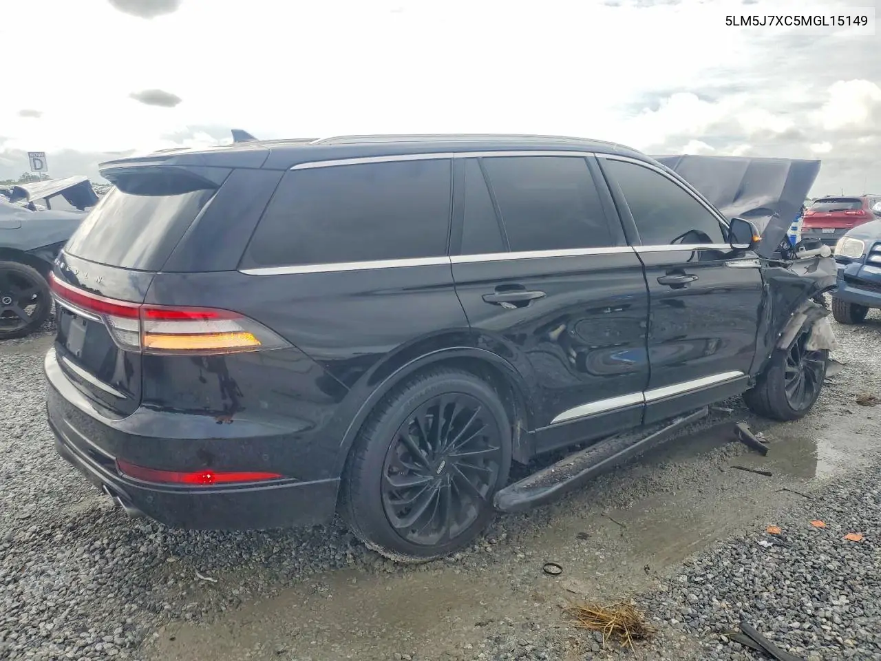 2021 Lincoln Aviator Reserve VIN: 5LM5J7XC5MGL15149 Lot: 55471036