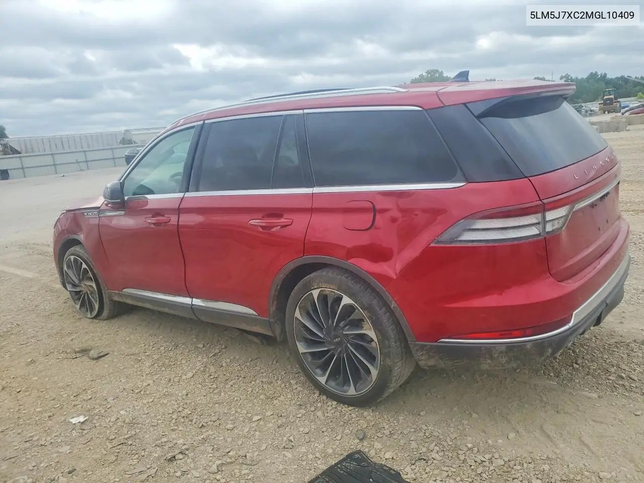 2021 Lincoln Aviator Reserve VIN: 5LM5J7XC2MGL10409 Lot: 55837446