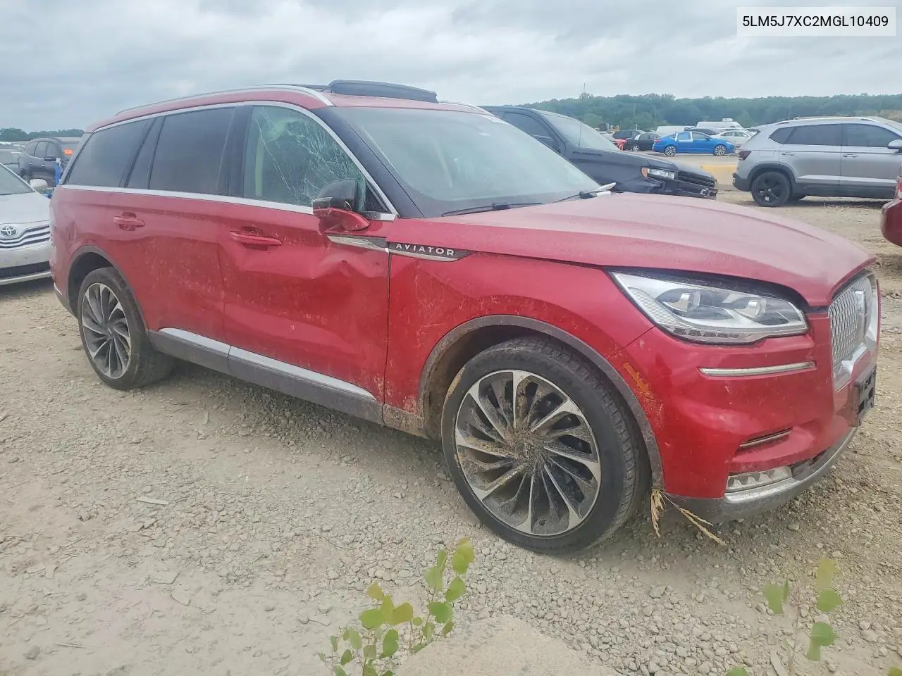 2021 Lincoln Aviator Reserve VIN: 5LM5J7XC2MGL10409 Lot: 55837446