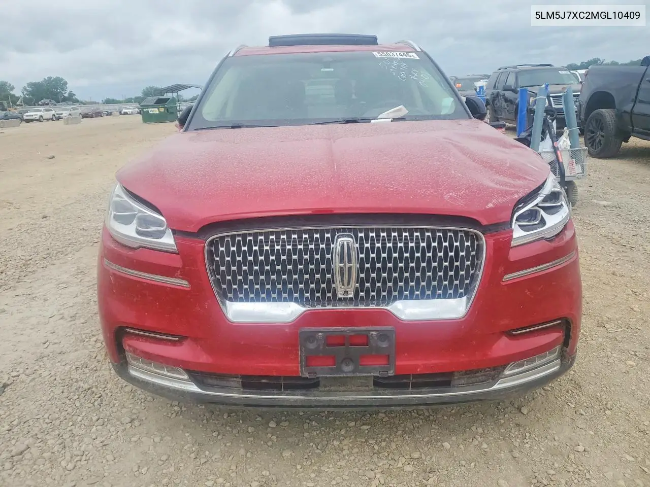 2021 Lincoln Aviator Reserve VIN: 5LM5J7XC2MGL10409 Lot: 55837446