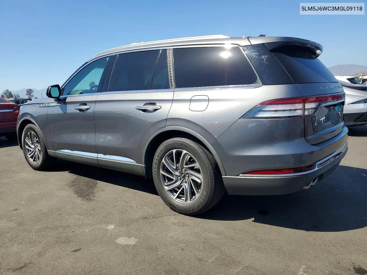 2021 Lincoln Aviator VIN: 5LM5J6WC3MGL09118 Lot: 55909186