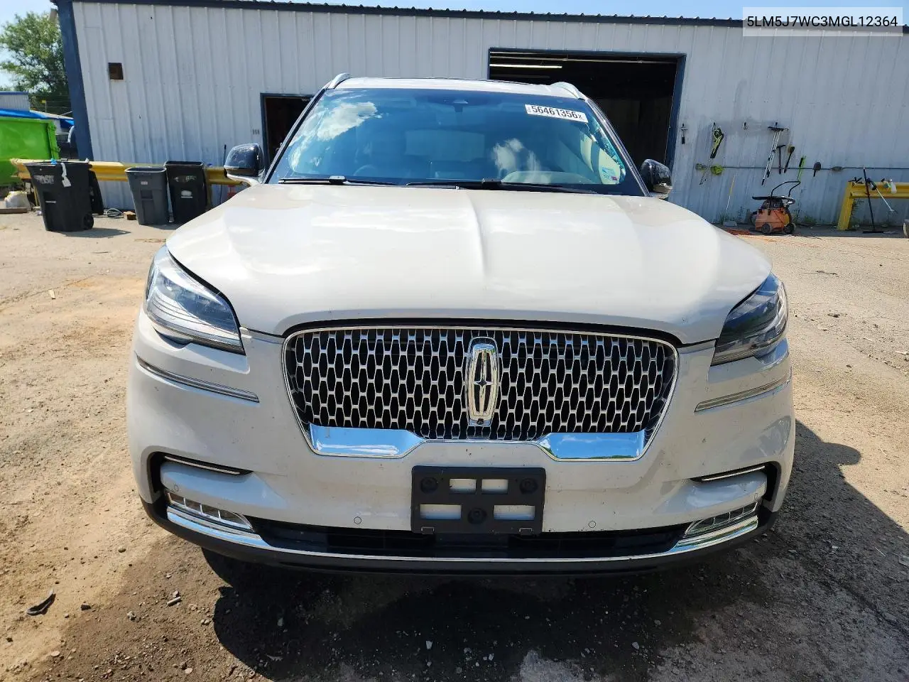 2021 Lincoln Aviator Reserve VIN: 5LM5J7WC3MGL12364 Lot: 56461356