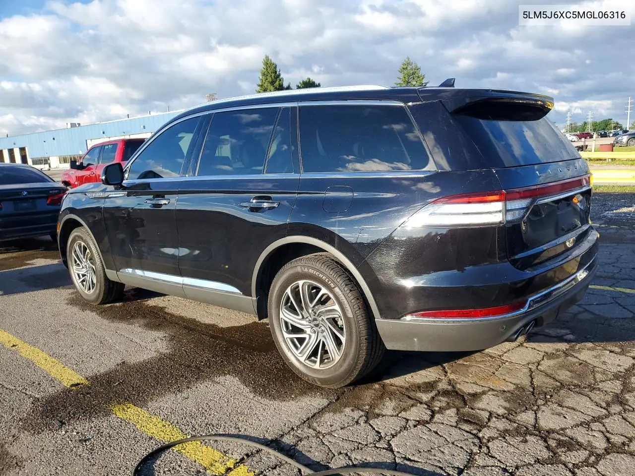 2021 Lincoln Aviator VIN: 5LM5J6XC5MGL06316 Lot: 57704446