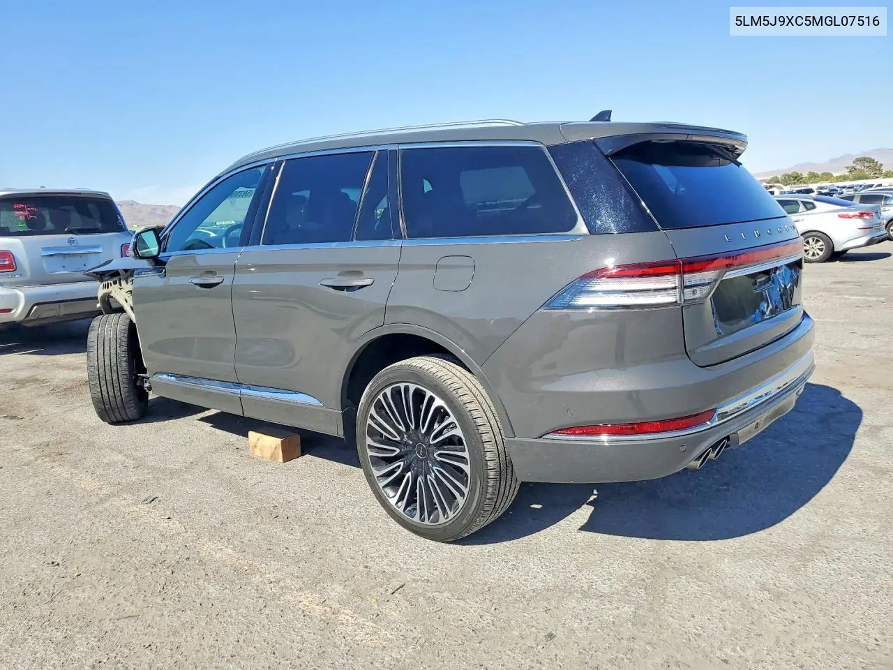 2021 Lincoln Aviator Black Label VIN: 5LM5J9XC5MGL07516 Lot: 59709646