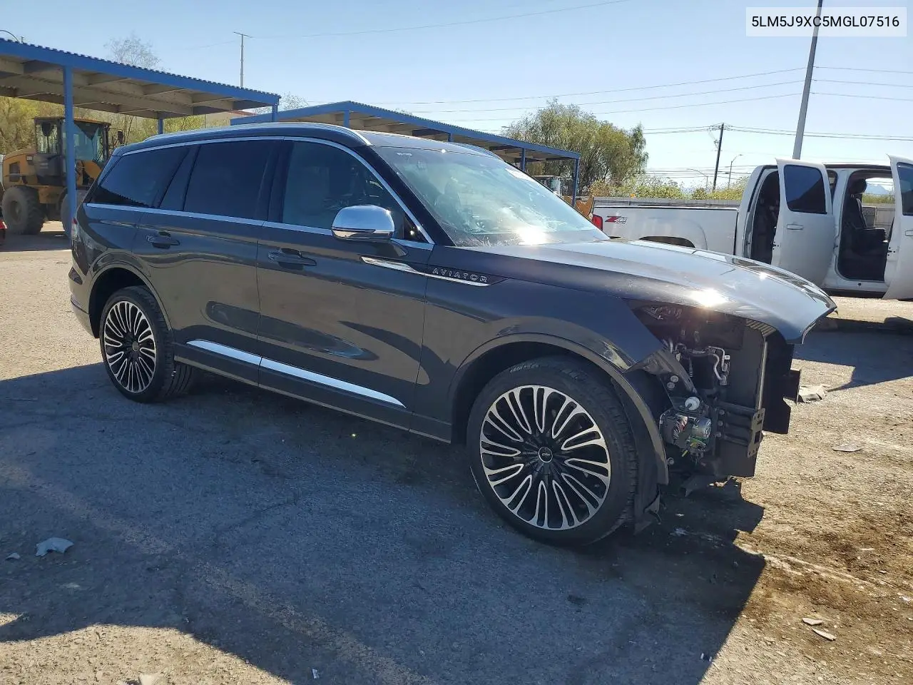 2021 Lincoln Aviator Black Label VIN: 5LM5J9XC5MGL07516 Lot: 59709646