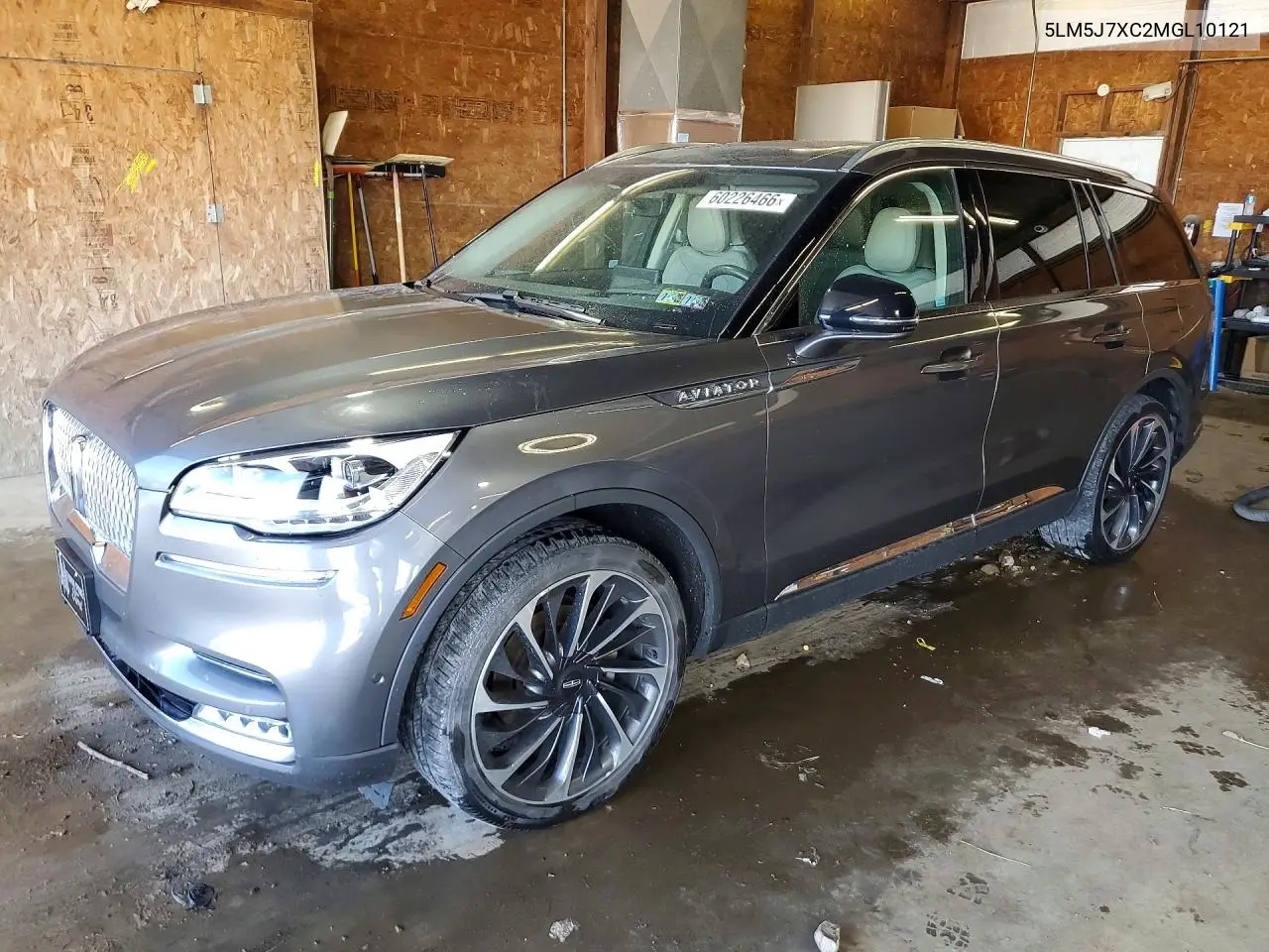 2021 Lincoln Aviator Reserve VIN: 5LM5J7XC2MGL10121 Lot: 60226466