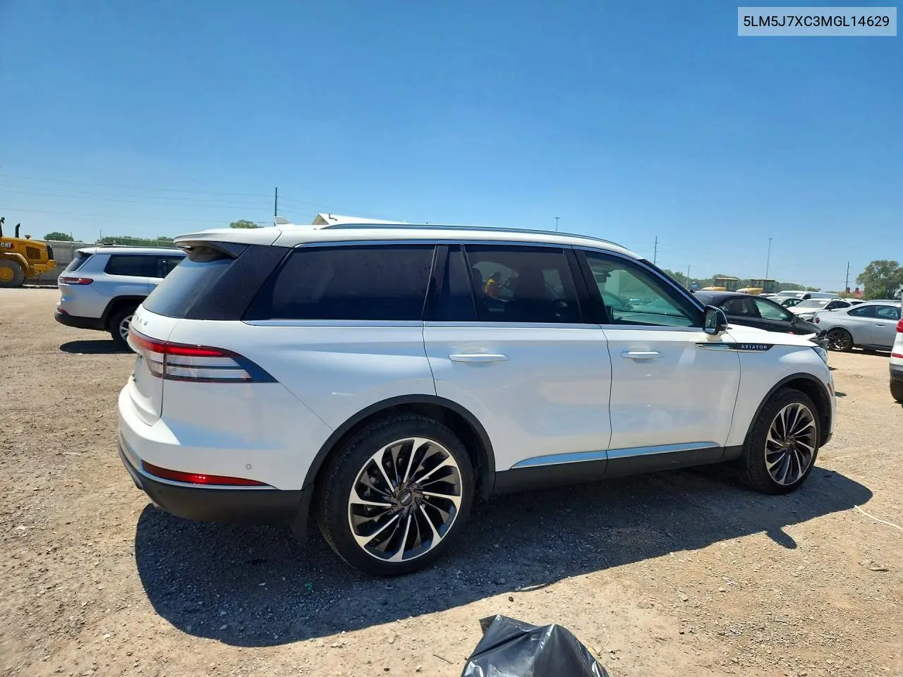 2021 Lincoln Aviator Reserve VIN: 5LM5J7XC3MGL14629 Lot: 60433296