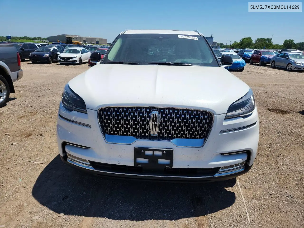 2021 Lincoln Aviator Reserve VIN: 5LM5J7XC3MGL14629 Lot: 60433296