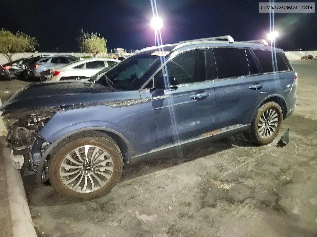 2021 Lincoln Aviator Reserve VIN: 5LM5J7XC8MGL14819 Lot: 61980806