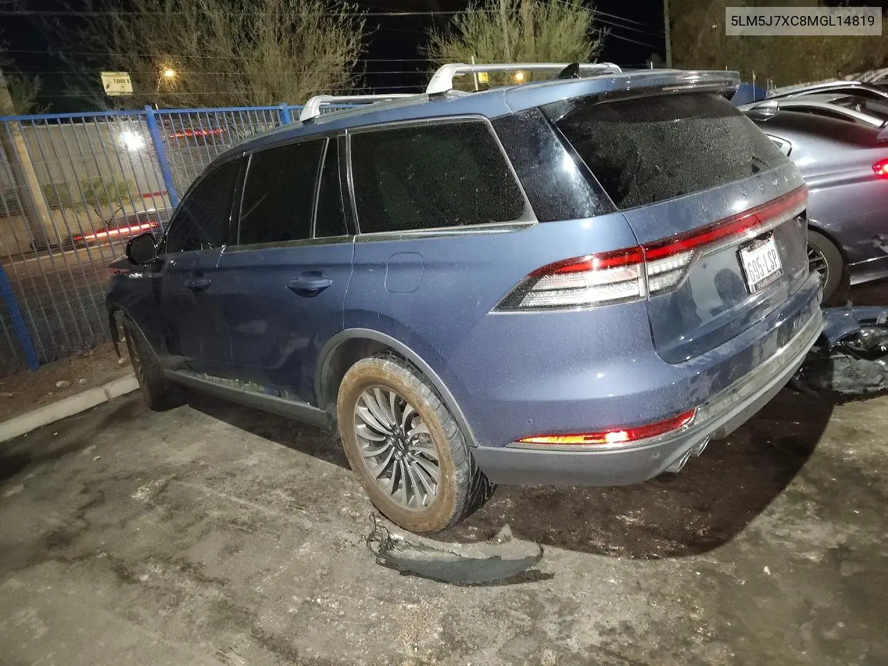 2021 Lincoln Aviator Reserve VIN: 5LM5J7XC8MGL14819 Lot: 61980806