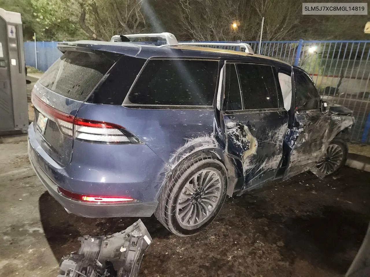 2021 Lincoln Aviator Reserve VIN: 5LM5J7XC8MGL14819 Lot: 61980806