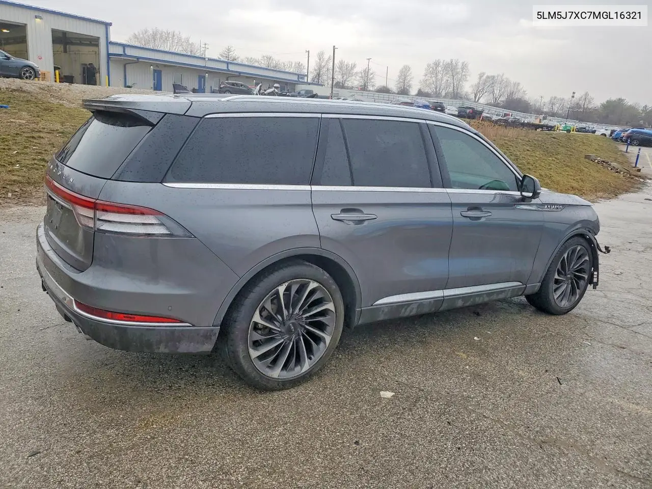 2021 Lincoln Aviator Reserve VIN: 5LM5J7XC7MGL16321 Lot: 79700735