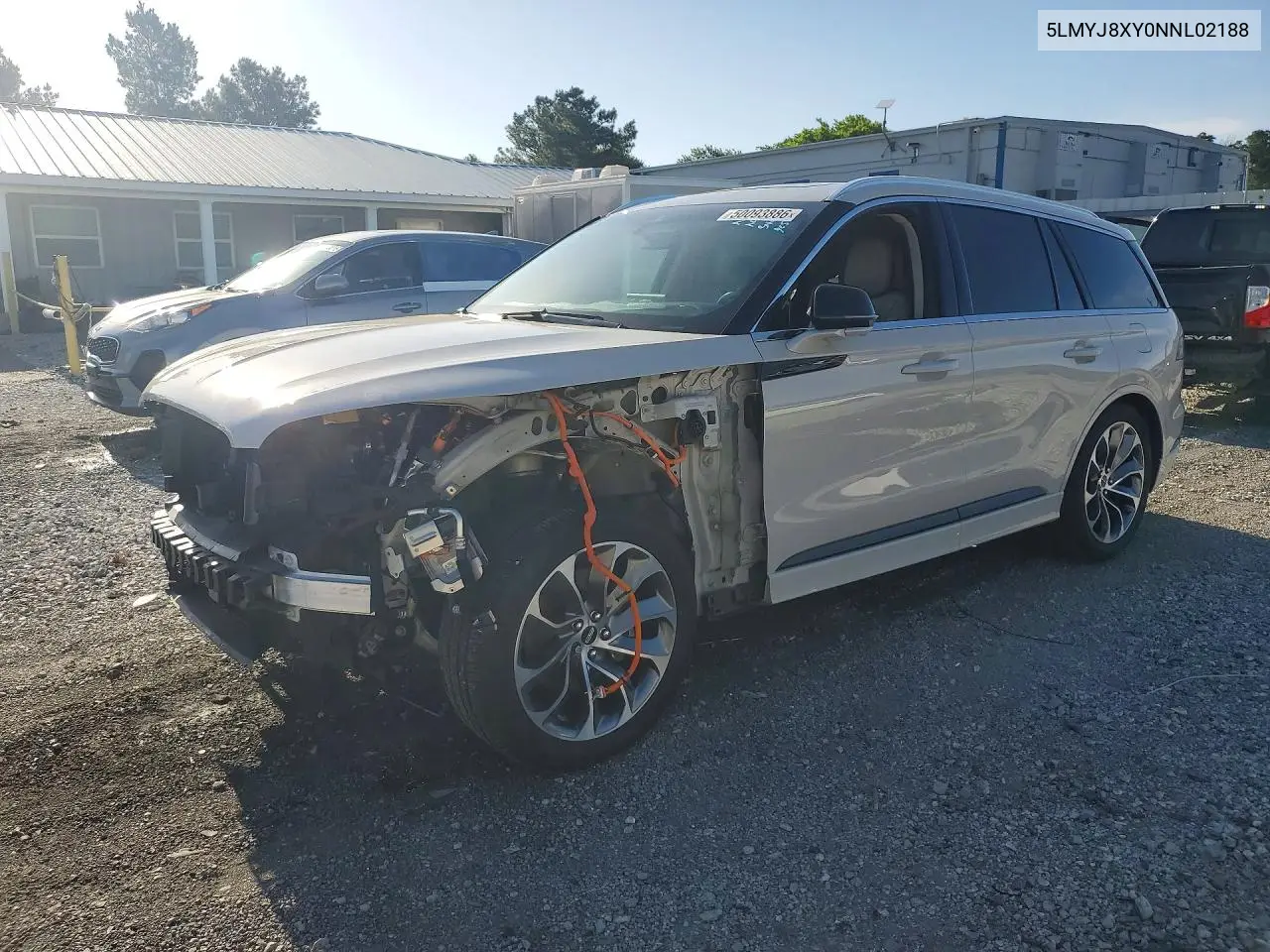 2022 Lincoln Aviator Grand Touring VIN: 5LMYJ8XY0NNL02188 Lot: 50093886