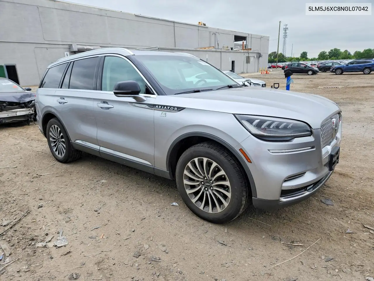 2022 Lincoln Aviator VIN: 5LM5J6XC8NGL07042 Lot: 51758646