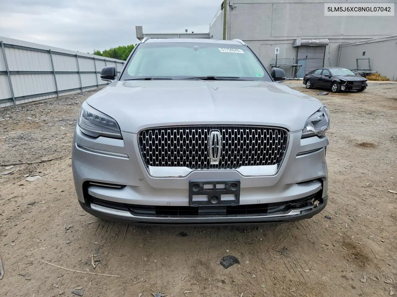 2022 Lincoln Aviator VIN: 5LM5J6XC8NGL07042 Lot: 51758646